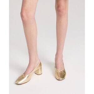 NEW Mansur Gavriel Dream Pump Gold Women's US 10 ($495)